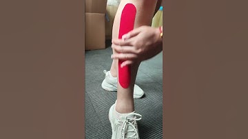 kinesiology tape for calf
