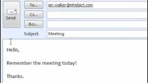 How to send an email in HTML format