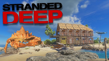 Stranded Deep - Fighting Giant Crabs and Giant Pigs