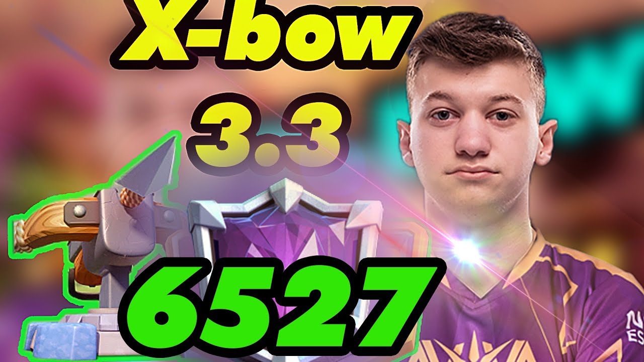 Karnage Gameplays 6527 TROPHIES with #1 X-bow Deck 3.3