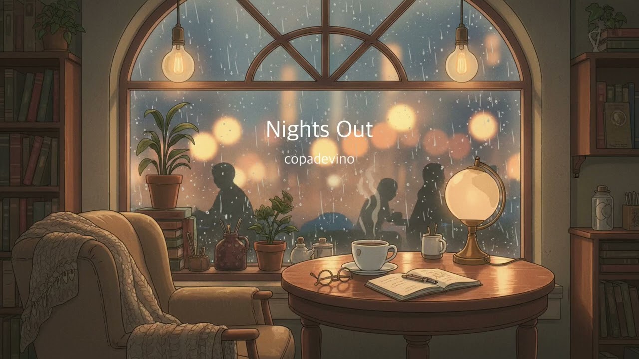 Parisian Rain 🌂 French Café Lo-Fi Vibes