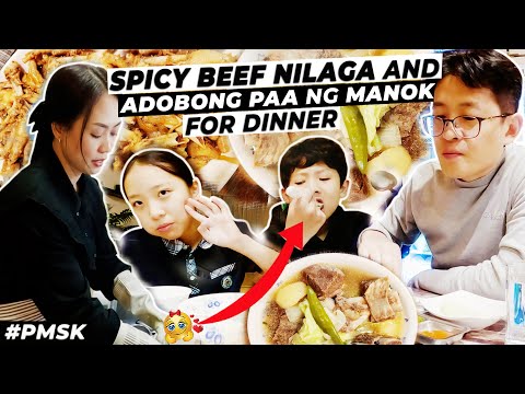 A DAY IN MY LIFE | FILIPINO STYLE DINNER FOR MY KOREAN FAMILY | PERFECT ANG LASA! | #pmsk
