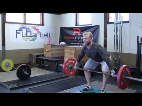 Snatch Pulls, no touch with long eccentric