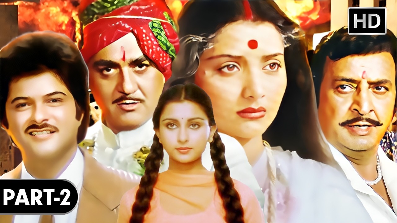 ROMANTIC HINDI MOVIES - Laila Full Movie Part 2 - Anil Kapoor, Poonam Dhillon, Sunil Dutt - HD