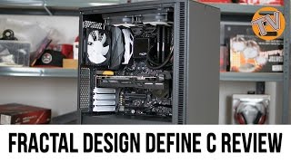 Fractal Design Define C Review A Top Quality Mid Tower Case Youtube