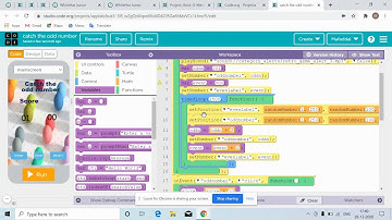 catch the odd number   App Lab