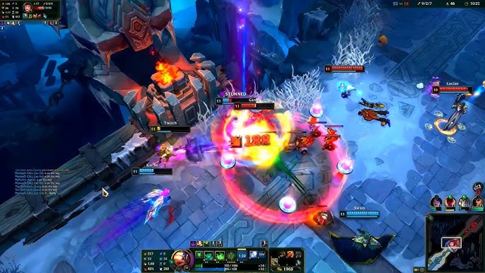 League of Legends, Blitzcrank, AP/Tank, ARAM, Runes - Grasp of Undying, Gameplay