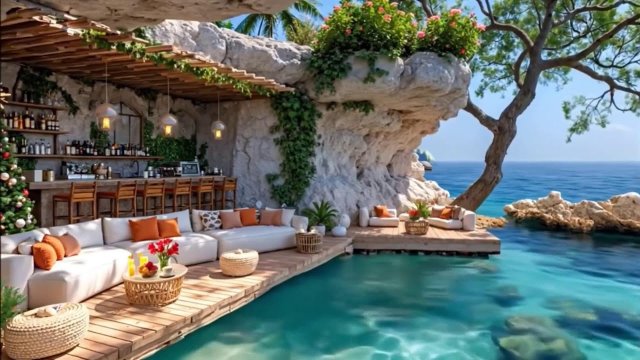 Tropical Bossa Nova Beach 🌊 Brazilian Jazz Vibes for Sunset Mood, Soft Island & Coastal Warmth ✨