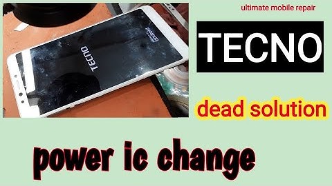 tecno power ic replace dead solution