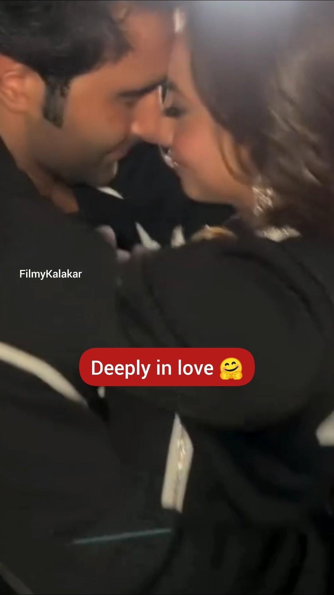 #aadarjain #alekhaadvani displaying deep love for each other ❤️ #filmykalakar