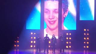 ending song of collabro farewell tour 2022 sheffiled song called stars.