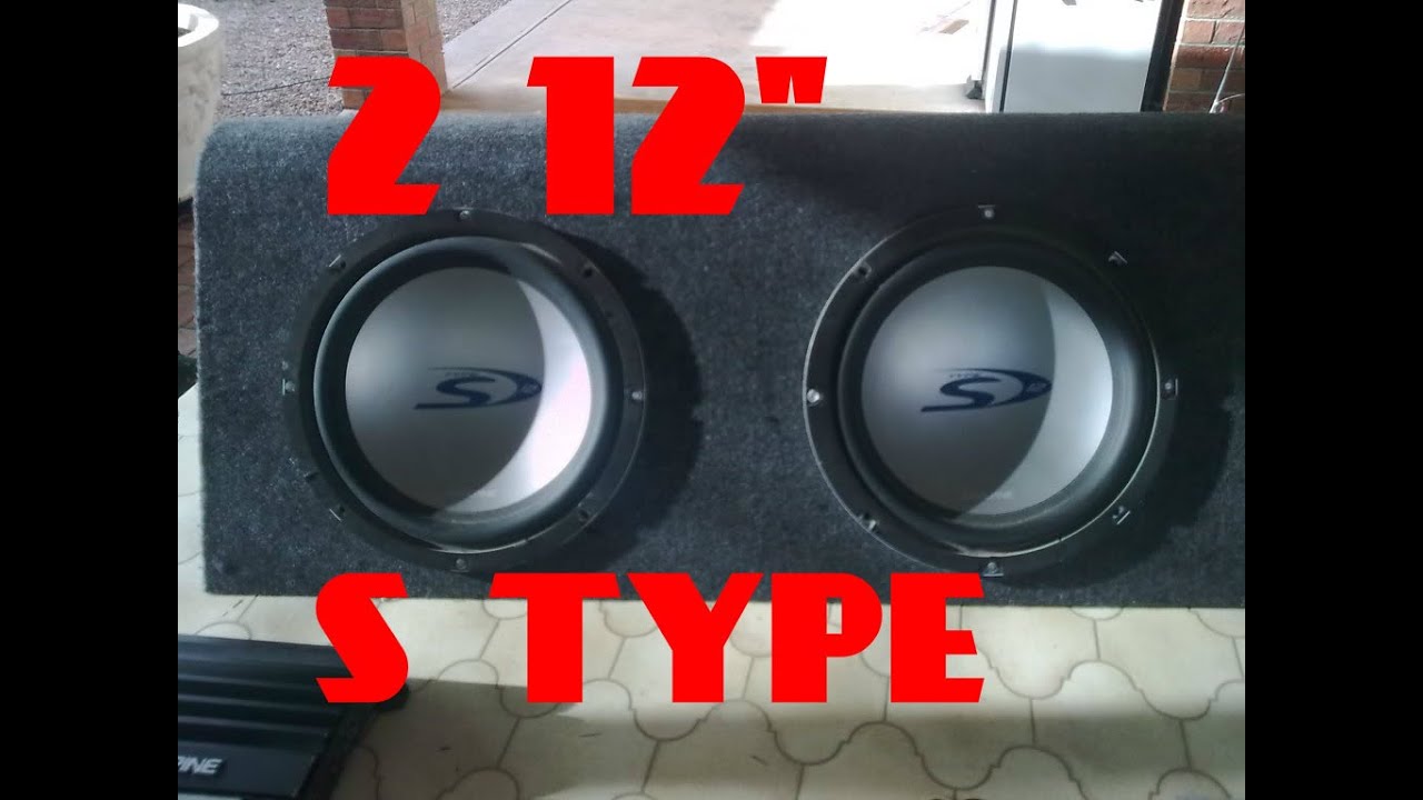 12 inch alpine type s