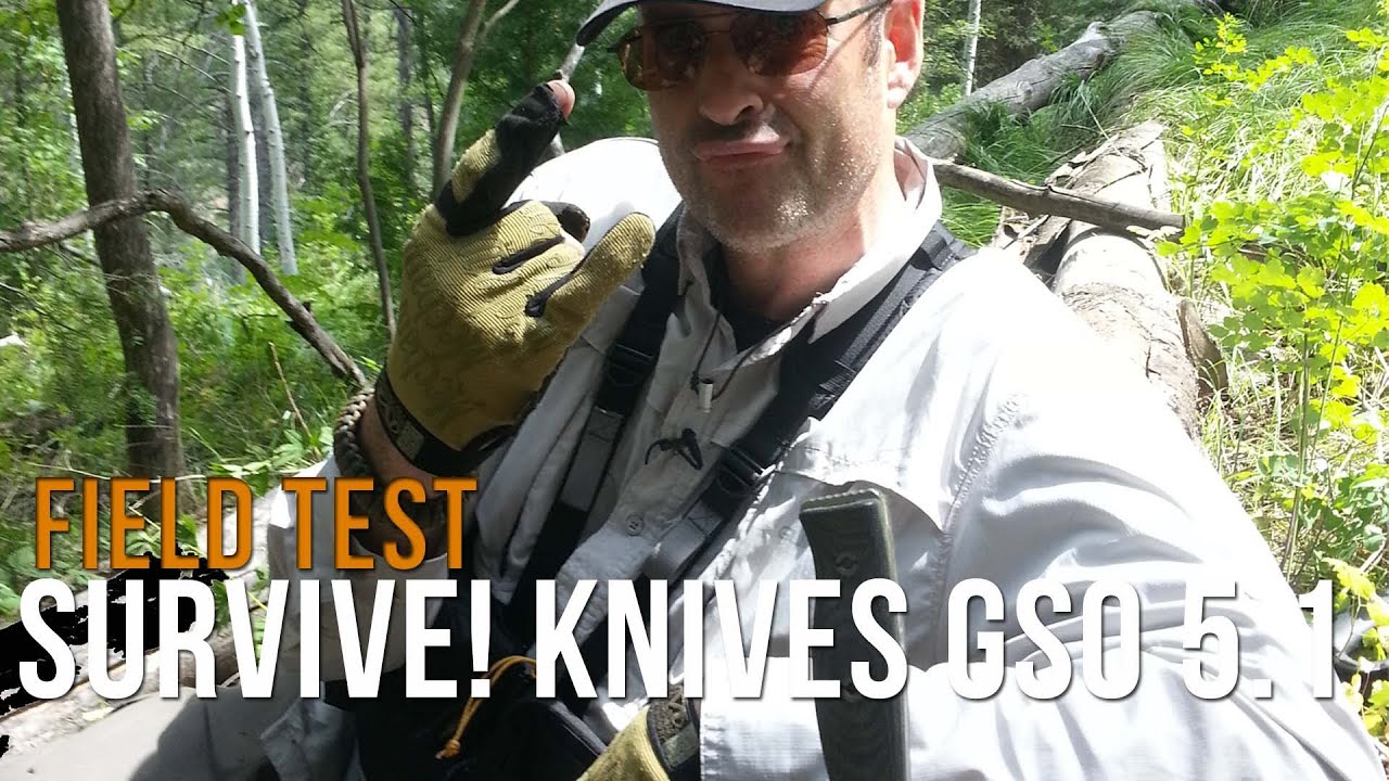 Survive! Knives GSO 5.1 Field Test With NUTNFANCY YouTube