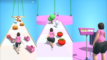 Fatty Run 3D All Levels Gameplay Walkthrough Android IOS Part 1