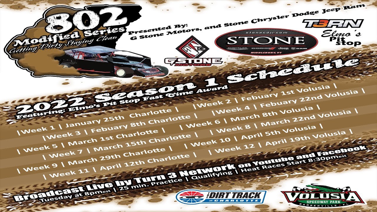 802 Modified Series presented by G Stone Motors and Stone Chrysler