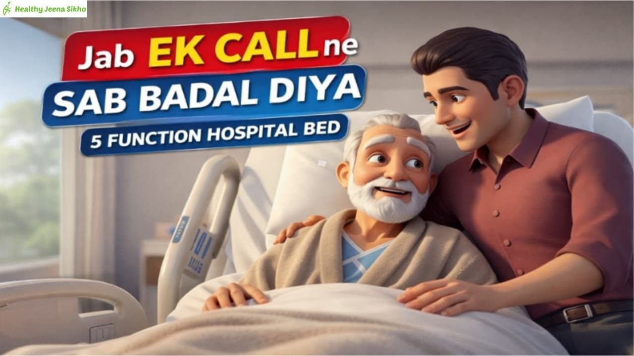 5 Function Hospital Bed | Jab Ek Call Ne Sab Badal Diya | Home Recovery Story | Healthy Jeena Sikho