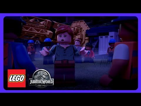 Ghost Attacks the Jungle! 👻 - LEGO Jurassic World | Kids Cartoons | WildBrain Hero Tower