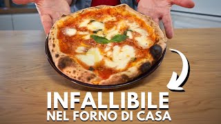 La PIZZA INFALLIBILE nel FORNO di CASA senza ATTREZZI anche se non sai cucinare