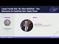 Fireside Chat:  The Silent Battlefield – How Adversaries Are Exploiting Cyber Supply Chains