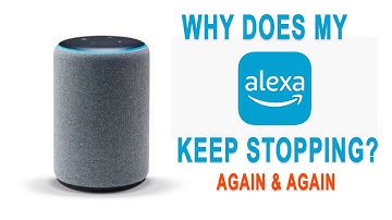 Why Does My Alexa Keep Stopping? Here