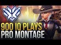 THESE PROS HAVE 900 IQ [ 900 IQ PRO PLAYS ] - Overwatch Montage