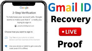 google account recovery without phone number and email | 2 step verification gmail recovery | M Tech