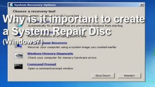 windows 7 system repair disk