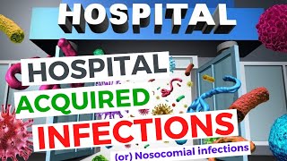 Hospital Acquired Infections (Nosocomial Infections) - UTI, CLABSI, HAP and SSI | Made Easy