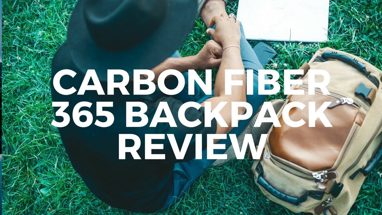 Carbon Fiber 365 Backpack review YouTube