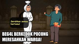 Dressing Up as a Pocong for a Heist Backfires Unexpectedly!