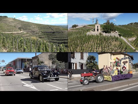 Tain-l’Hermitage, des collines au corso (Drôme - France)