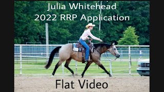 Julia Whitehead- 2022 RRP Application- Flat Video