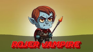 Rojer Vampire - Spriter Animation | 2D Game Character || #2dcharacteranimation #2dcharacter