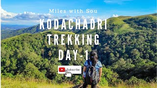 Kodachadri Trekking | Day 1 | Hidlumane falls | Karnataka | Travel | Miles with Sou