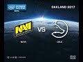 Na'Vi vs LDLC - IEM Oakland 2017 EU Quals - map3 - de_inferno [yXo, Enkanis]