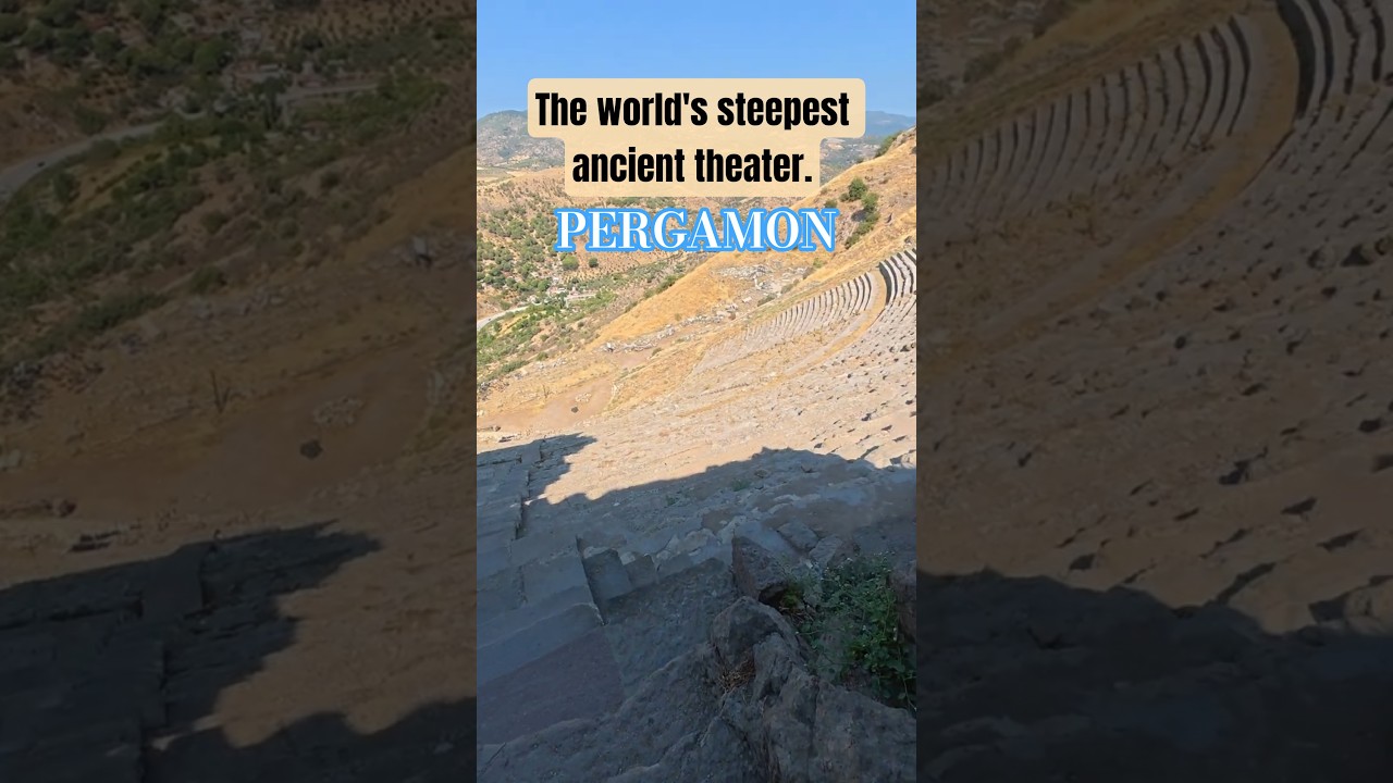 Insane Ancient Theater Design! 36° Slope! 🏛️ 