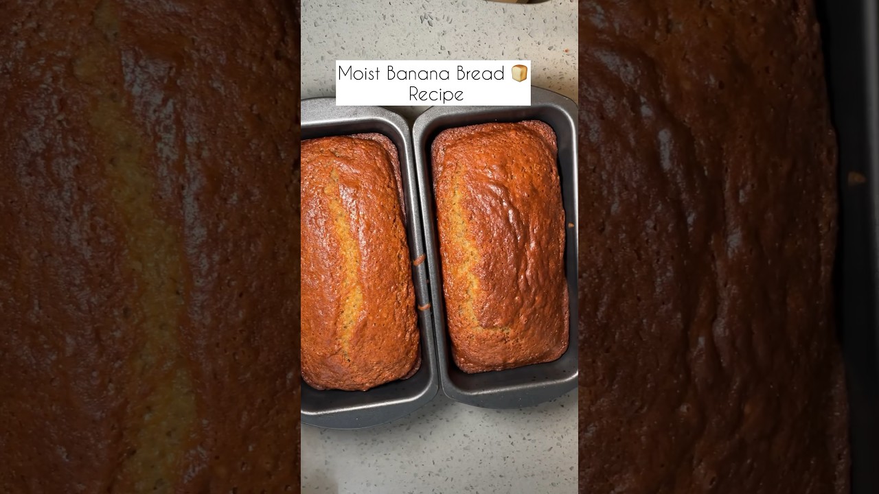 The Most Moist Banana Bread #foodlover #bananabread #mikkymoc
