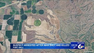 A Man was Found Shot to Death on The Fort Hall Reservation