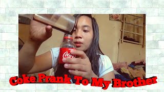 COKE PRANK TO MY BROTHER | NICOLE LLEGO screenshot 5