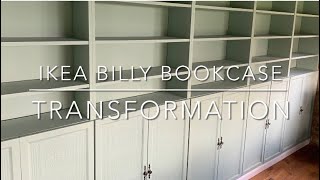 Bookshelf upcycle: Transforming a set of IKEA Billy bookcases