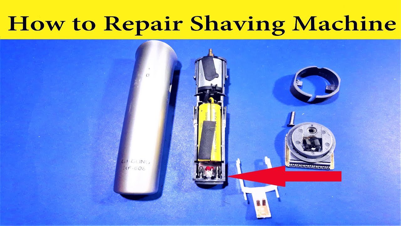 How to Repair Shaving Machine at Home Shaving Machine YouTube