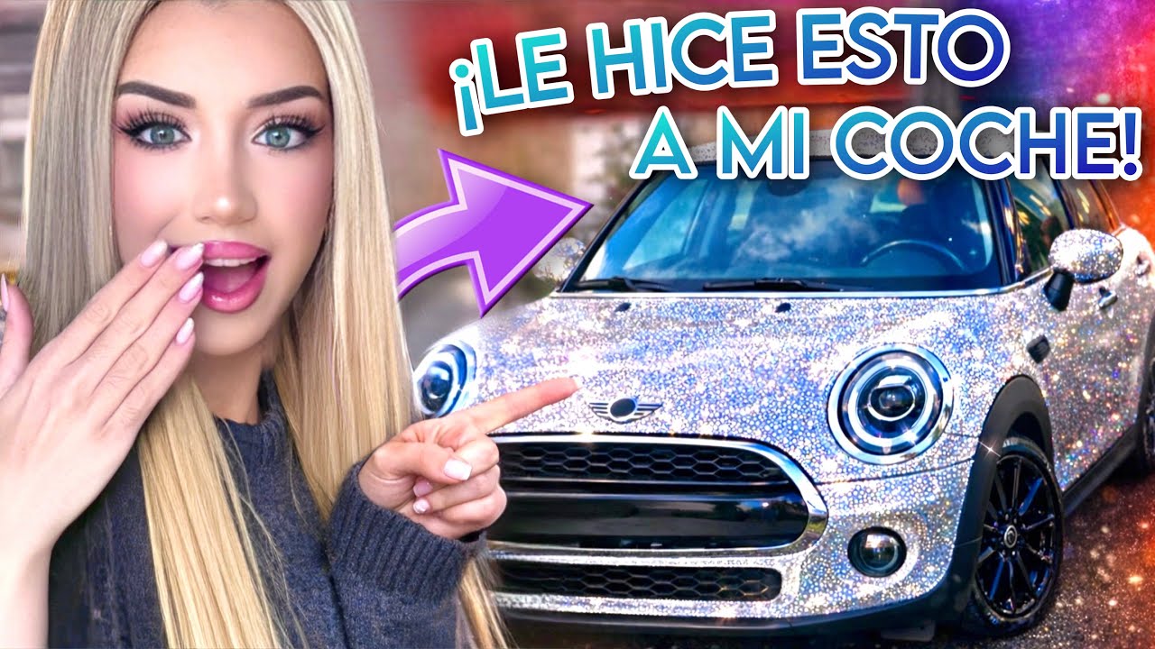 Así quedó mi coche después de decorarlo 😳