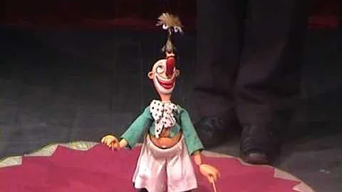 Victor Antonov. "Circus on the strings" puppet show (pt.1)