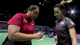 Dubai World Superseries Finals 2017 | Badminton F M4-WD | Fuku\/Saya vs Tana\/Yone