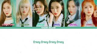 APRIL (에이프릴) - Crazy (Backstreet Rookie 편의점 샛별이 OST Part 2) LYRICS