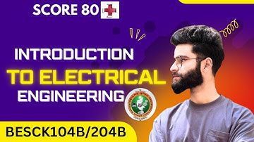Introduction To Electrical Engineering Vtu Important Questions| BESCK104B/204B