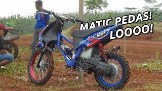 Matic Grasstrack Orde Baru! Makin Pedass Mulai Tinggalkan Kodratnya