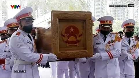 Cử hành trọng thể Lễ an táng nguyên Tổng Bí thư Lê Khả Phiêu