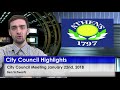 Athens City Council Highlights - 1/22/18