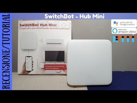 RECENSIONE - SwitchBot Hub Mini Smart Remote Dispositivo IR compatibile con Alexa, Google e IFTTT